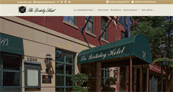 Desktop Screenshot of berkeleyhotel.com